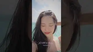 몰디브에서 청량 미야 한잔🍸 | SUNMI IN MALDIVES VLOG #선미 #SUNMI