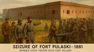 We must make the first move! | Seizure of Fort Pulaski 1861 Savannah, Georgia