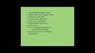 Testing Jobs 3rd Dec 2023| Manual Testing| Automation Testing| Freshers
