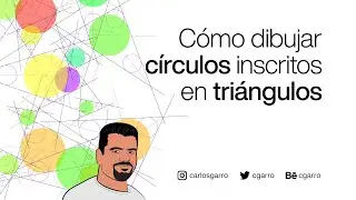 Cómo dibujar un circulo inscrito en un triángulo usando Astute Graphics e Illustrator