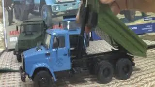 ЗИЛ-4514 самосвал конверсия из Кита ЗИЛа-133Г4 от AVD Models 