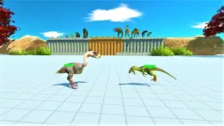 Prehistoric mammals vs carnivore dinosaurs animal revolt battle simulator