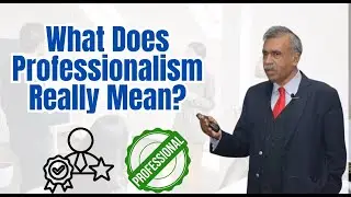 What Does True Professionalism Mean? ||Dr. Ali Sajid  (Tamga-e-Imtiaz)