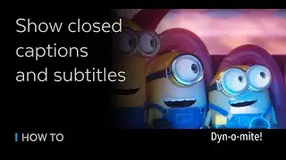 HOW TO - Show closed captions and subtitles