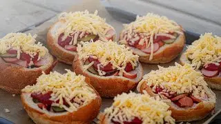 Самые вкусные булочки с начинкой! Без раскатывания теста!