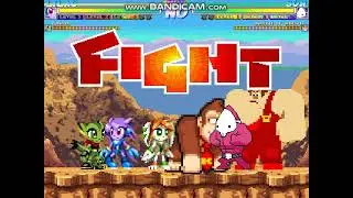 M.U.G.E.N: Lilac, Carol, and Milla Survival Mode