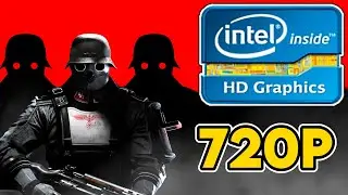 Wolfenstein The New Order || Intel HD/UHD 630 + i5 9300H Performance Test || 720p Benchmark
