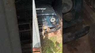 Завожу свой славный УАЗ вездеходер после долгого простоя!