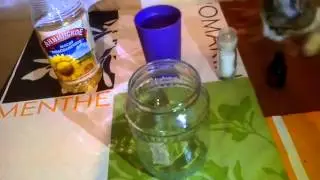 Эксперимент с маслом и водой