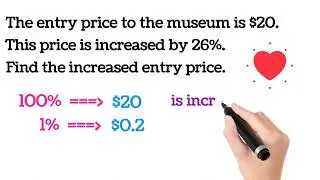 Percentage Increase | type of IGCSE Cambridge past paper question