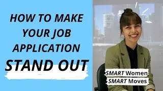 How to Make Your Job Application STAND OUT (writing a resumé, CV, cover letter)