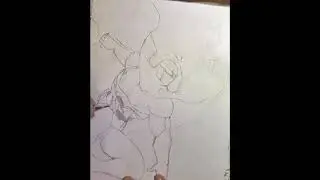 Drawing Batman