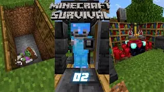 Making Friends - Minecraft 1.19 Survival Let's Play | Ep 02
