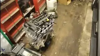 Снимаем Убитый Мотор Kia Sportage 😱