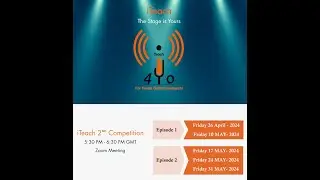 iTeach 2nd Competition Session 1