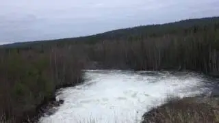 Кумская ГЭС сброс воды 2016