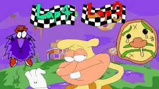 Я ошибался по поводу 2-го этажа! Pizza Tower: The Noise update - P rank | Lap 4 #3