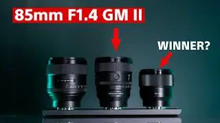 Ultimate Sony 85mm Lens Battle! New 85mm f1.4 GM II