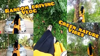 A short drive vlog//Enjoying the green vibes 💕#vlog #driving #travel #enjoyment