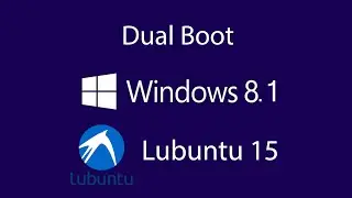 How to Dual boot windows 8.1 with Lubuntu 2016