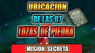 UBICACION DE LAS 07 LOZAS DE PIEDRA DE LA ISLA TSURUMI / GUIA COMPLETA PASO A PASO / GENSHIN IMPACT