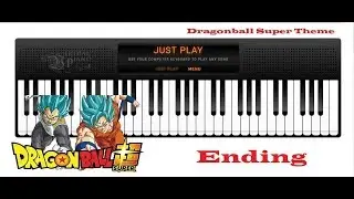 Virtual Piano   Dragonball Super Ending 9 Haruka