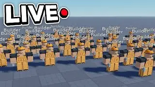ROBLOX STUDIO TEAM CREATE WITH VIEWERS!!! JOIN NOW!!
