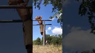Тренировка с кусками бетонного забора. Ноги, грудь и трицепс