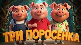 Сказка на ночь: «ТРИ ПОРОСЁНКА» | Музыкальная мульт-сказка для детей |Спокойной ночи, малыши!