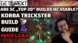 Grim Dawn Build Highlight - Korba Trickster - SC 