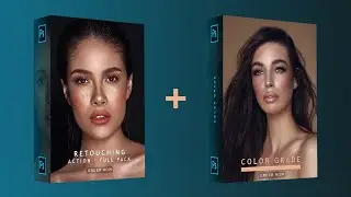 Creator's Bundle - Retouching Action Full pack + Advanced Color Grade