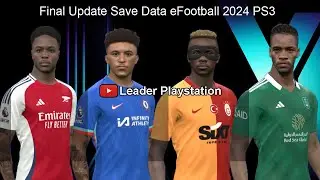 Final Update Save Data eFootball 2024 PS3