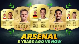 ARSENAL 8 YEARS AGO VS NOW 🔥😨 ft. Sanchez, Odegaard, Özil…