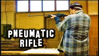 Shooting range in the workshop.Family weekend leisure.ТИР в мастерской Семейный досуг выходного дня