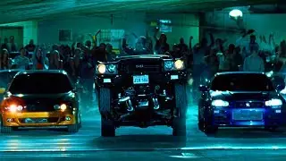 FAST and FURIOUS 4 - Audition Race (Chevelle vs GT-R vs M5 vs Silvia) 