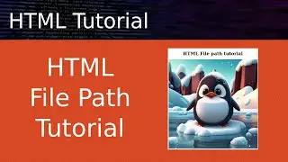 HTML FILE PATH tutorial