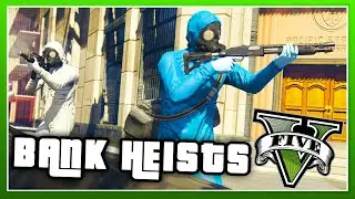Bank Robbery Mod (SINGLEPLAYER HEISTS) - GTA 5 PC MODS