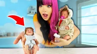 COMPREI A MENOR BEBÊ REBORN DO MUNDO! 😱 não é clickbait