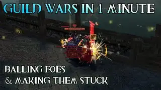 Guild Wars in 1 minute - How To Ball Up Foes & Make Them Stuck #Shorts
