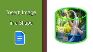 How to Insert a Shape in a Image with Google Docs