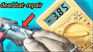 how to repair dead battery for mobile/dead battery kaise repair karate hai