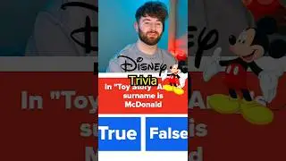 Disney Trivia - part 5 #Disney #Irish #irishyoutuber #youtubeshorts #shorts