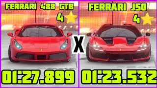 Ferrari J50 x Ferrari 488 GTB | Asphalt Legends: Unite | In  [ Shanghai ]