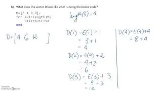 Example: Interpreting Matlab Code