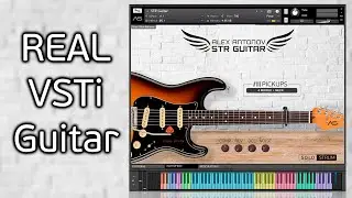 Kontakt Guitar Electric Library | Alex Antonov STR Guitar VSTi