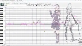 VFlower and Utatane Piko in UTAU test (GAME OVER)