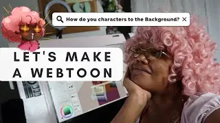 MAKING A Webtoon || Adding characters to 3D model BACKGROUND || Clip Studio Paint Tutorial~