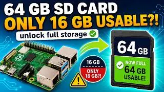 Expand Raspberry Pi image to full SD Card Size