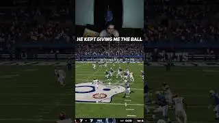 THIS GUY KEPT MAKING BLIND READS.... Madden 25
