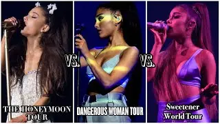 Ariana Grande | Honeymoon Tour vs. Dangerous Woman Tour vs. Sweetener World Tour VOCAL BATTLE